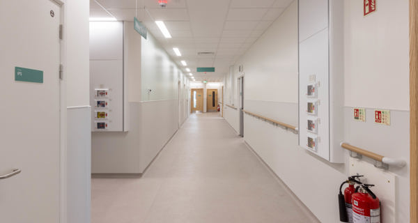  Hexham Hospital Hallway