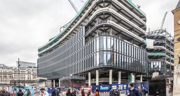 100 Liverpool Street Broadgate Redevelopment Exterior