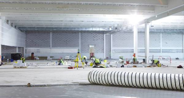 Mclaren Production Centre Interior Prior Completion