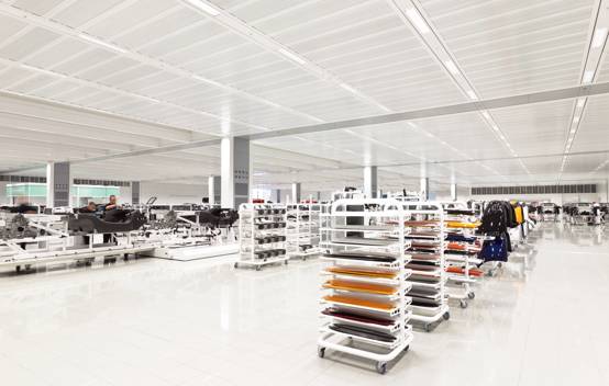 The Mclaren Production Centre Interior