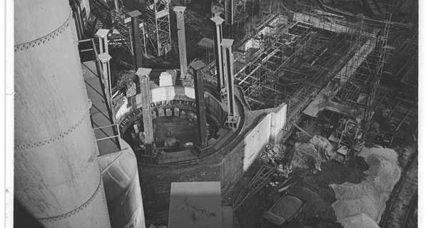 Construction works at port talbot