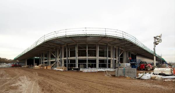 Mclaren Production Centre Exterior Prior Completion