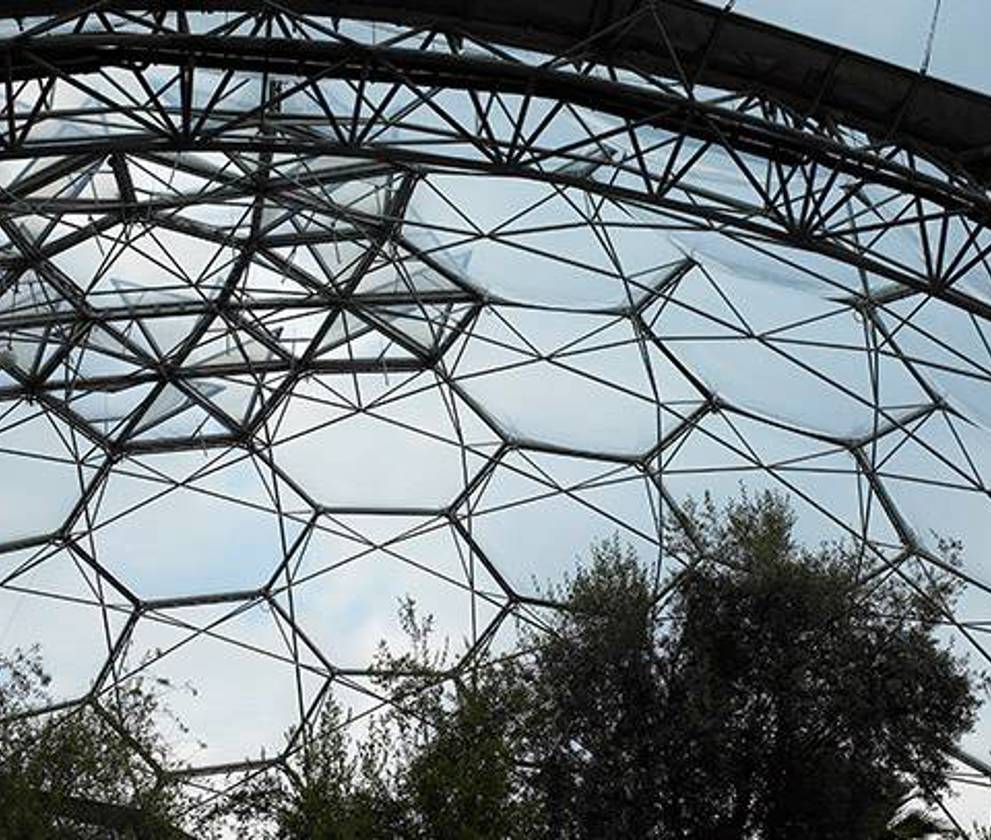 The domes at the eden project