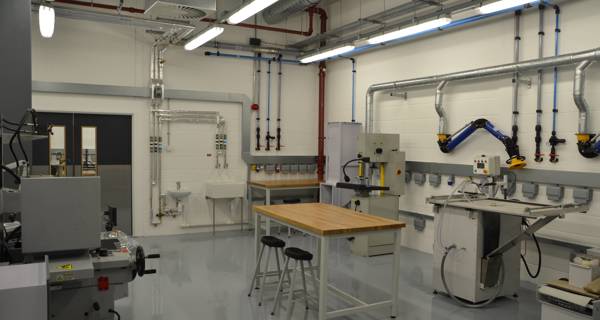 Lab Interior at the National Composites Centre 