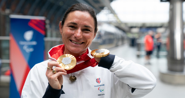 Dame Sarah Storey medals