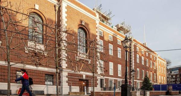 Side elevation of the Inner Temple building