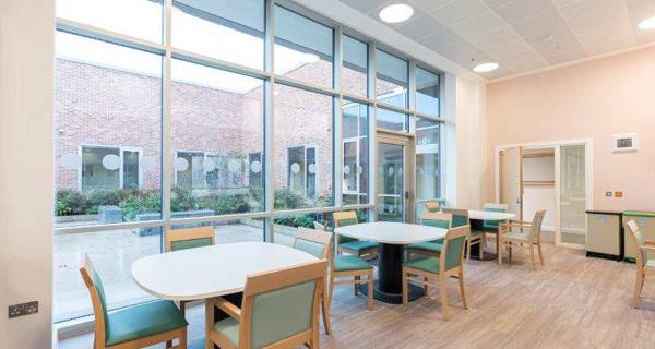 Ward dining area