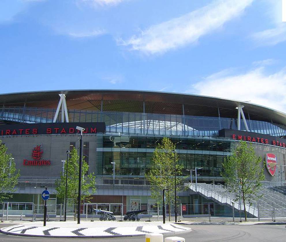 Emirates Stadium exterior 