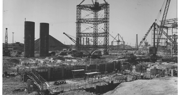 Iron and Steelworks at Port Talbot