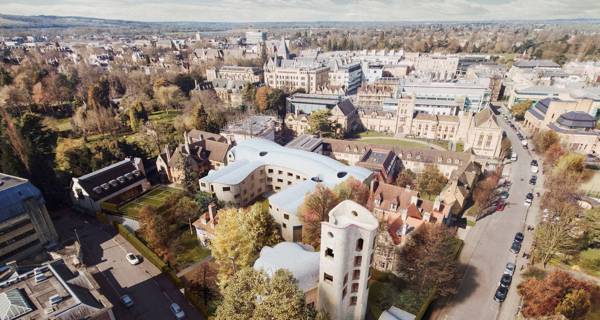 aerial of Gradel Quadrangles