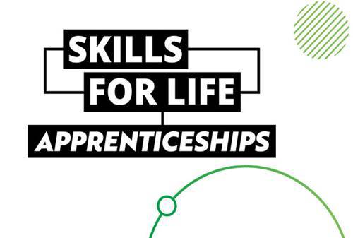 national apprenticeship week 2024 skills for life logo