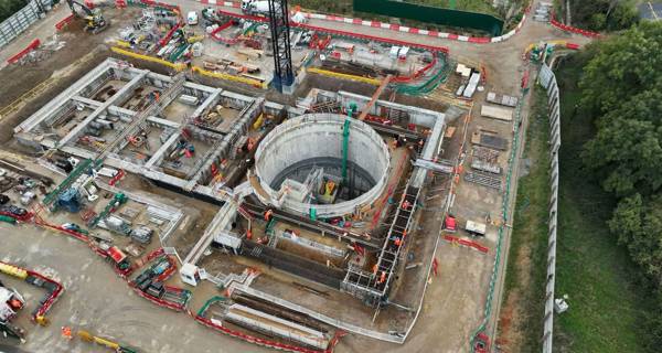 An Aerial Still Of The Chalfont St Peter Site