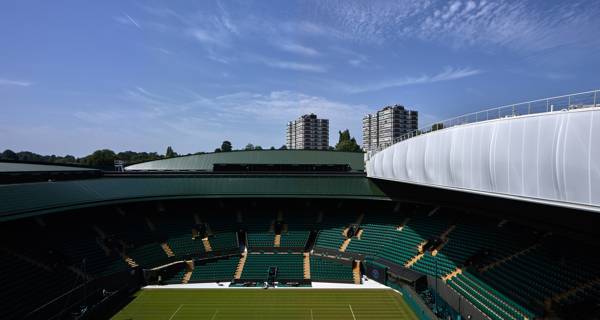 Aerial View of Wimbledon No.1 Court