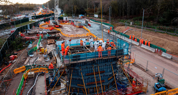 Pier construction