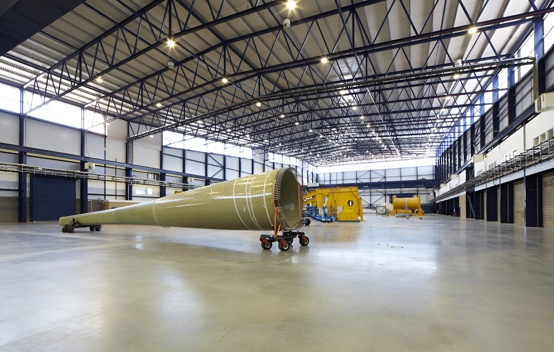 Turbine Hall at Blade Technology Centre 