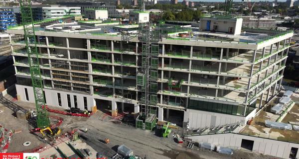 Aerial of Temple Quarter Enterprise Campus